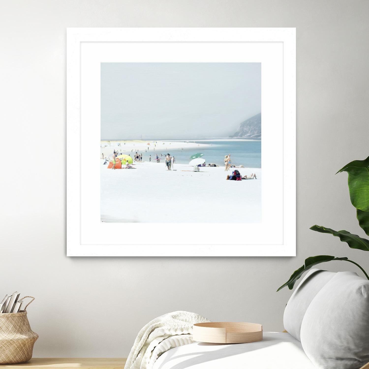 Troia by Ingrid Beddoes on GIANT ART - white sea scene