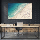 Summer Fun I by Ingrid Beddoes on GIANT ART - beige photograpy sand