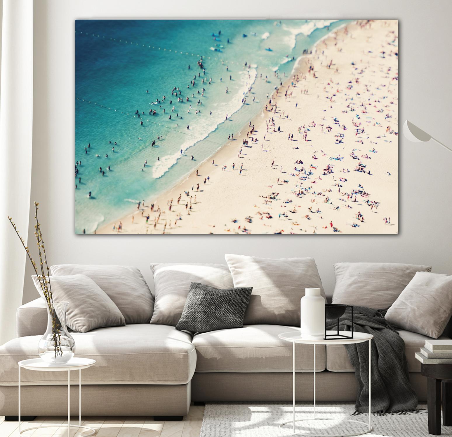 Summer Fun I by Ingrid Beddoes on GIANT ART - beige photograpy sand