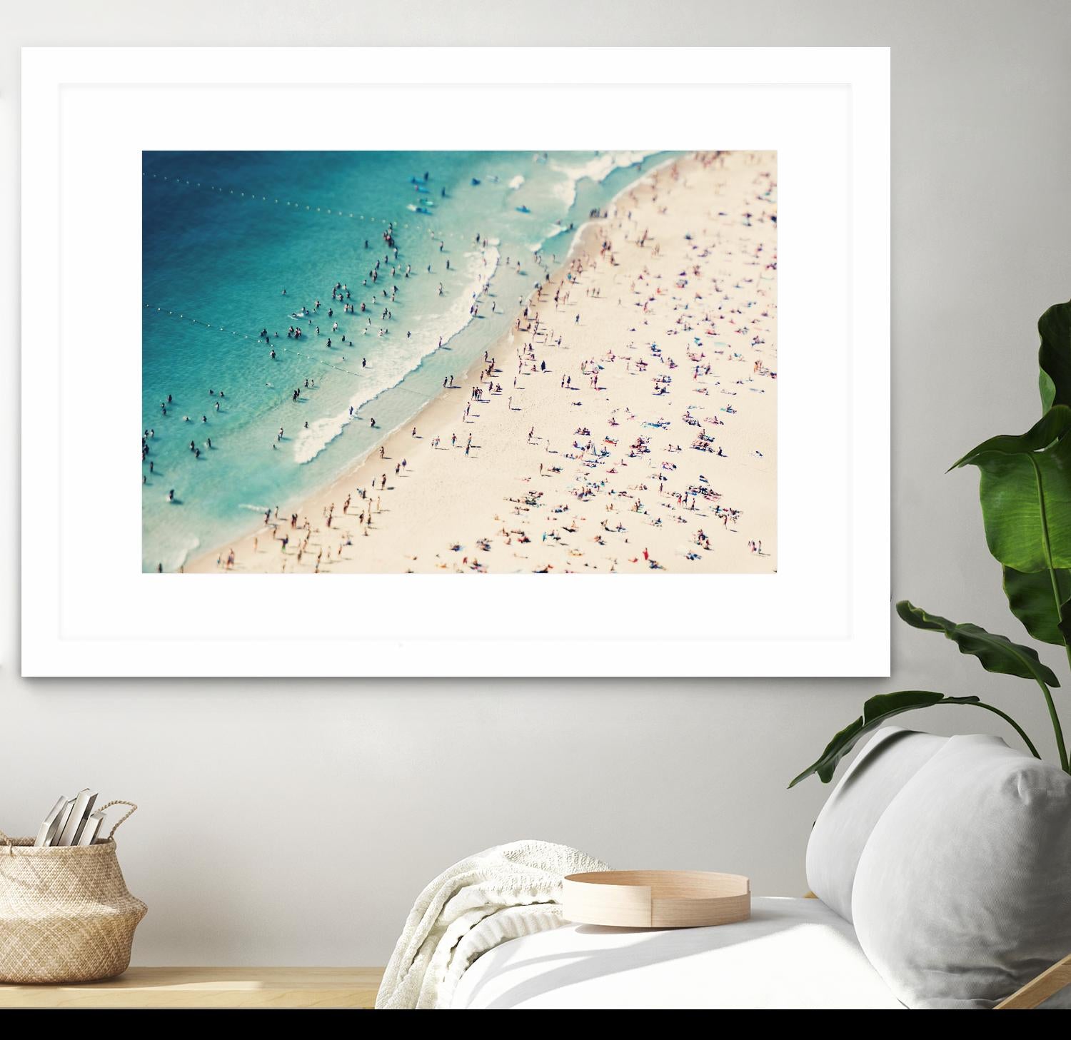 Summer Fun I by Ingrid Beddoes on GIANT ART - beige photograpy sand
