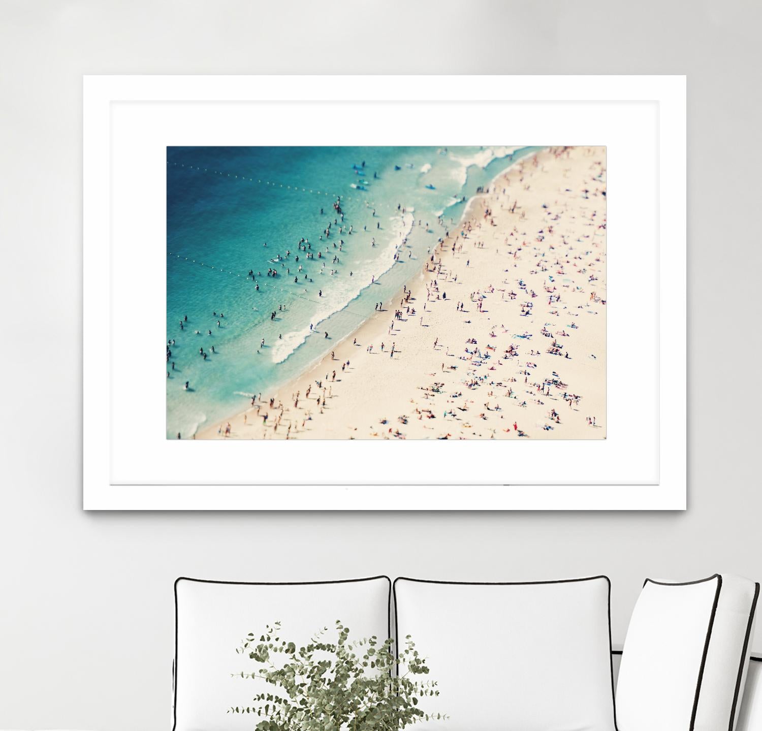 Summer Fun I by Ingrid Beddoes on GIANT ART - beige photograpy sand
