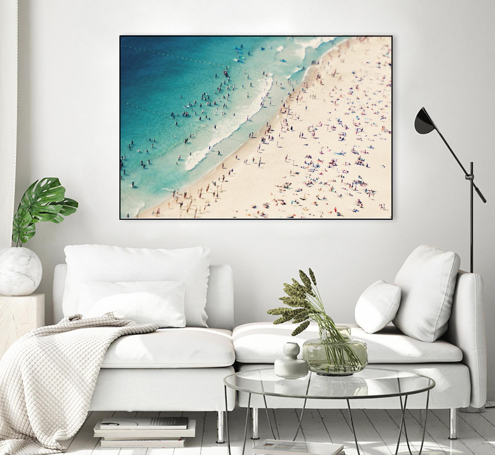 Summer Fun I by Ingrid Beddoes on GIANT ART - beige photograpy sand