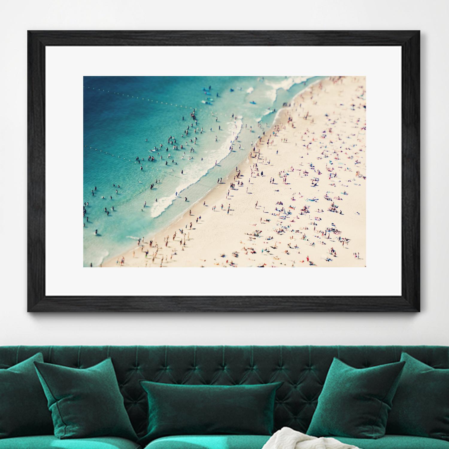 Summer Fun I by Ingrid Beddoes on GIANT ART - beige photograpy sand