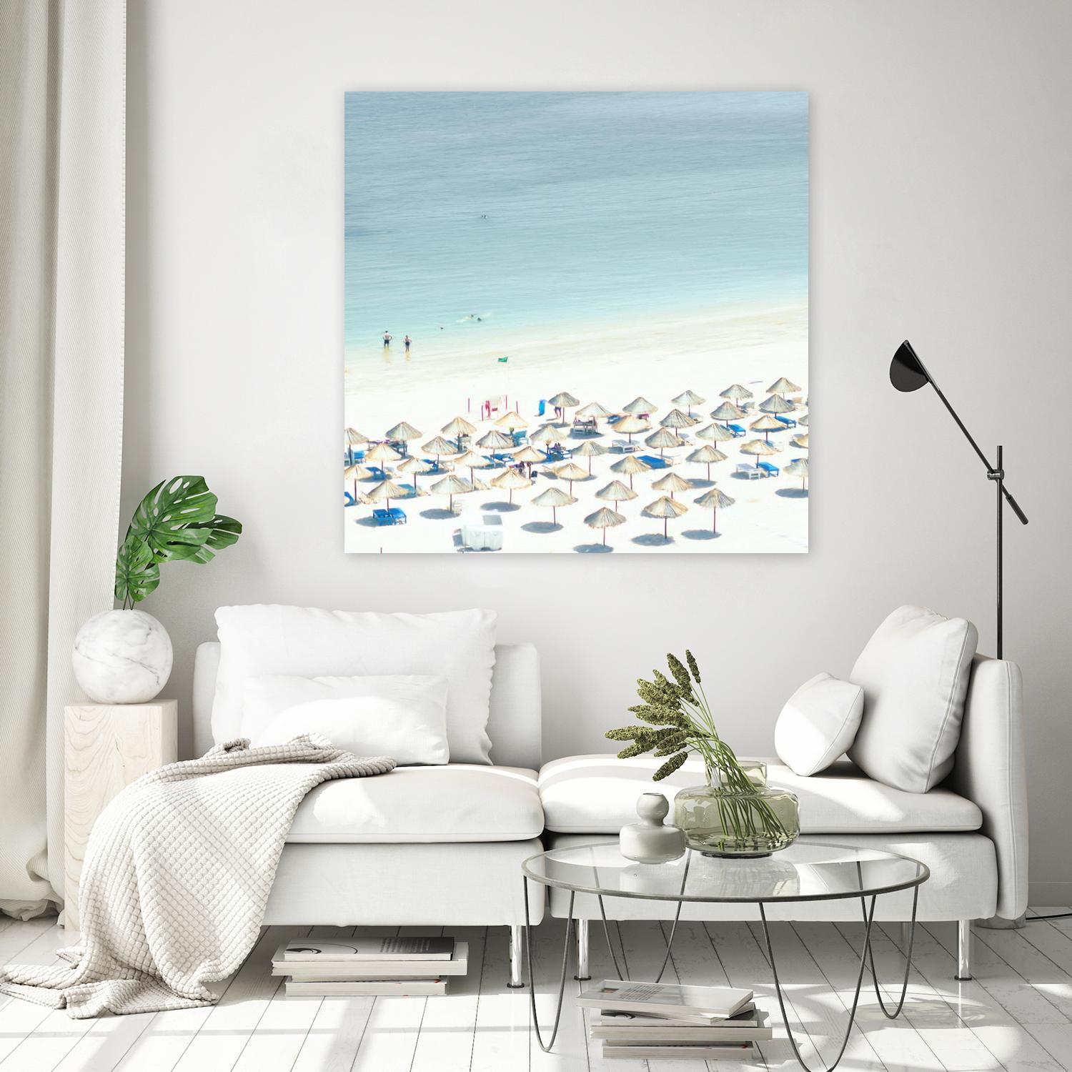 Sesimbra I by Ingrid Beddoes on GIANT ART - beige costal beach