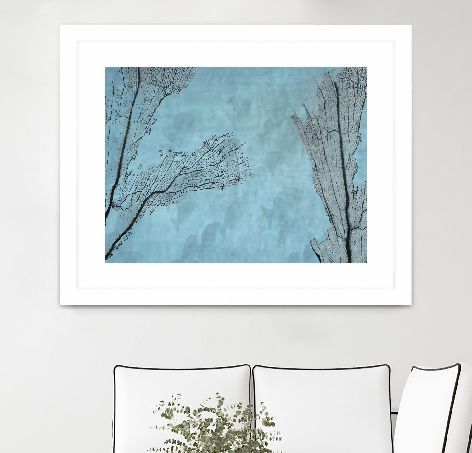 Coral II by Jessica Valner on GIANT ART - grey nautical