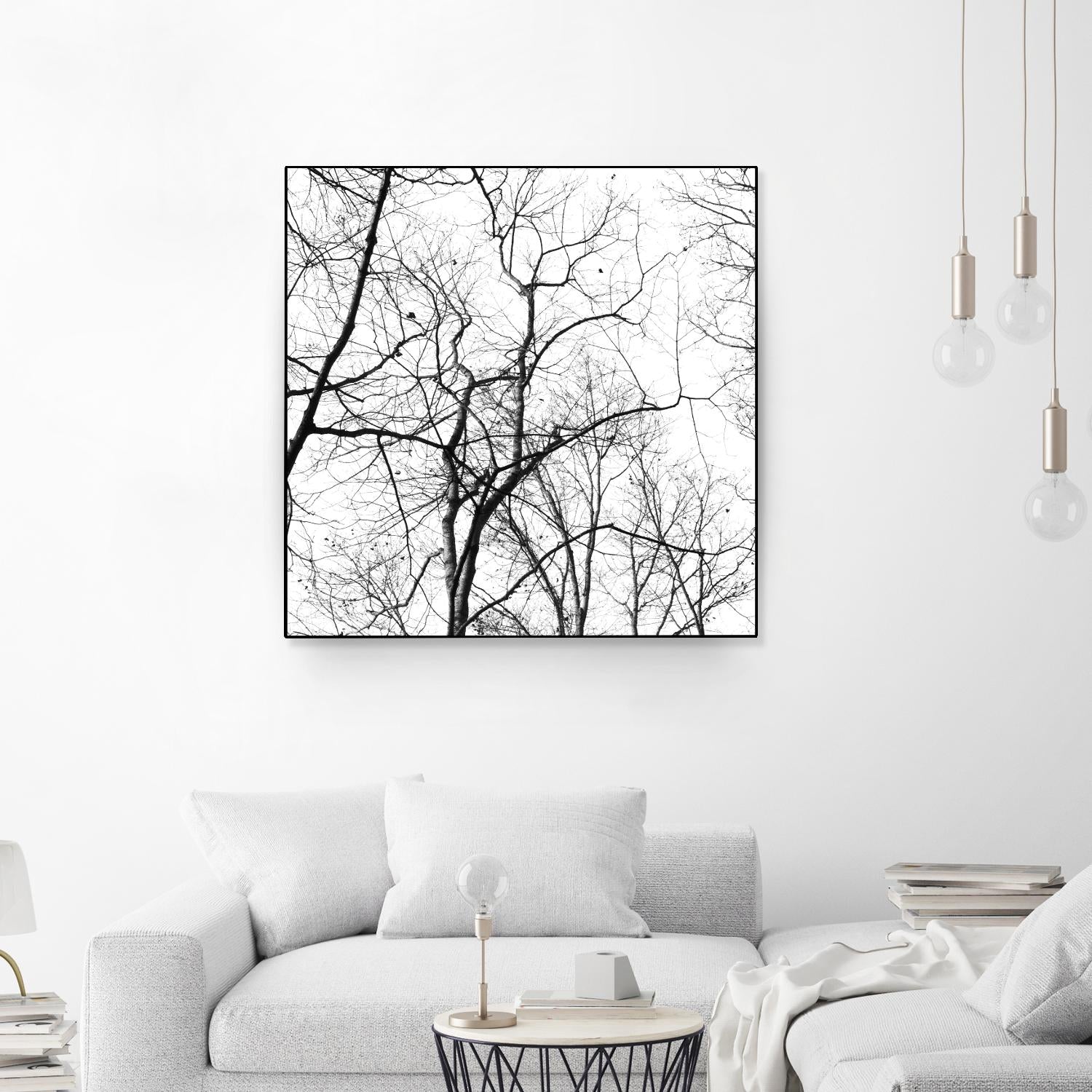 Billows I by Judy Stalus on GIANT ART - black trees