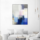 New Start by Jenn Jorgensen on GIANT ART - blue abstract