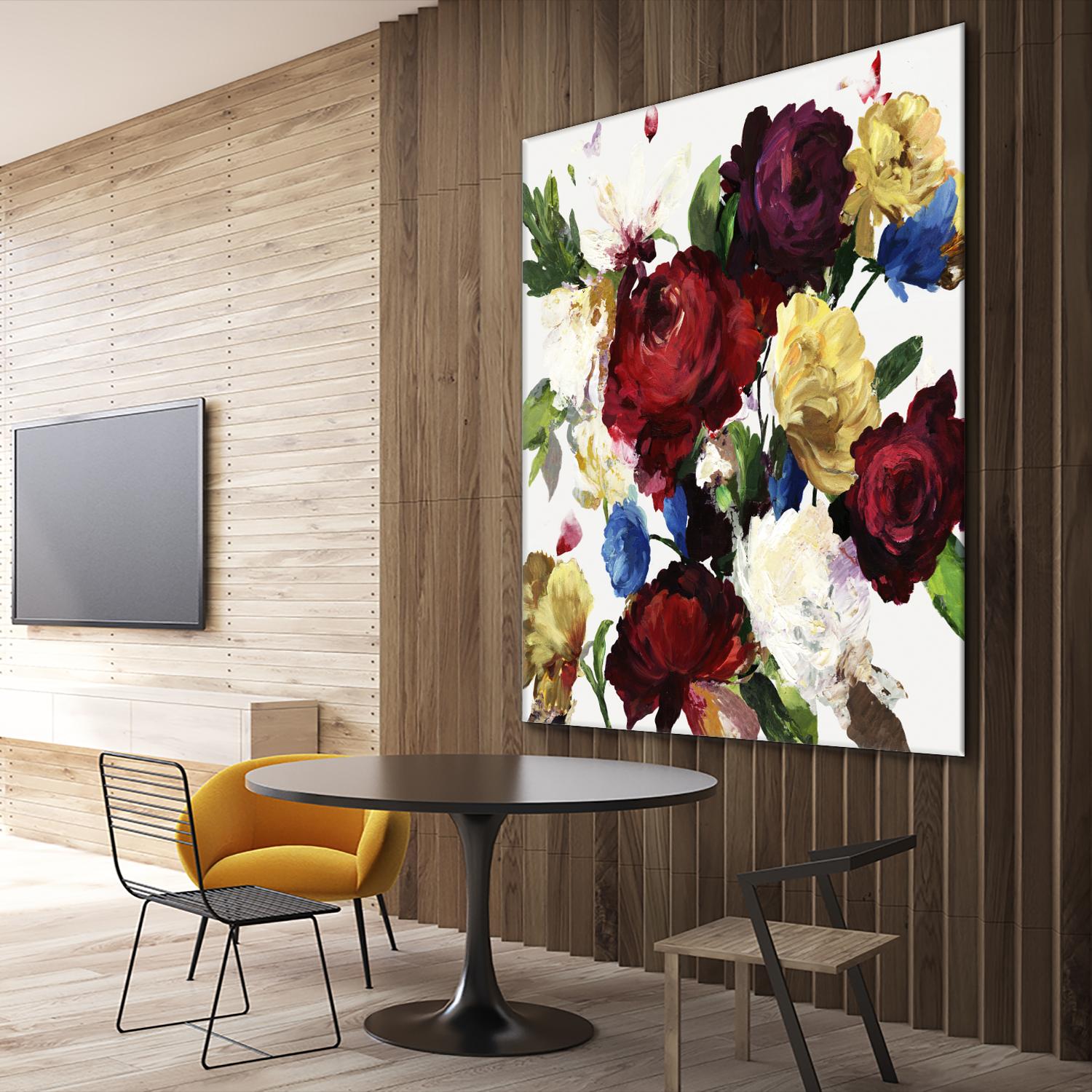 Autumn Floral by Asia Jensen on GIANT ART - white floral
