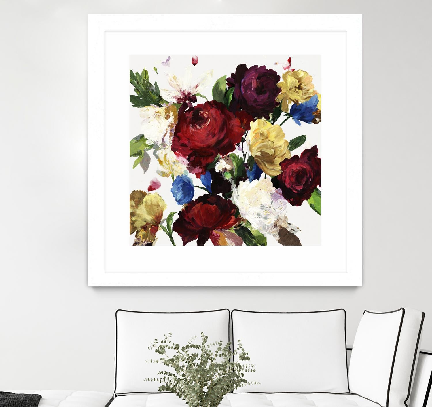 Autumn Floral by Asia Jensen on GIANT ART - white floral