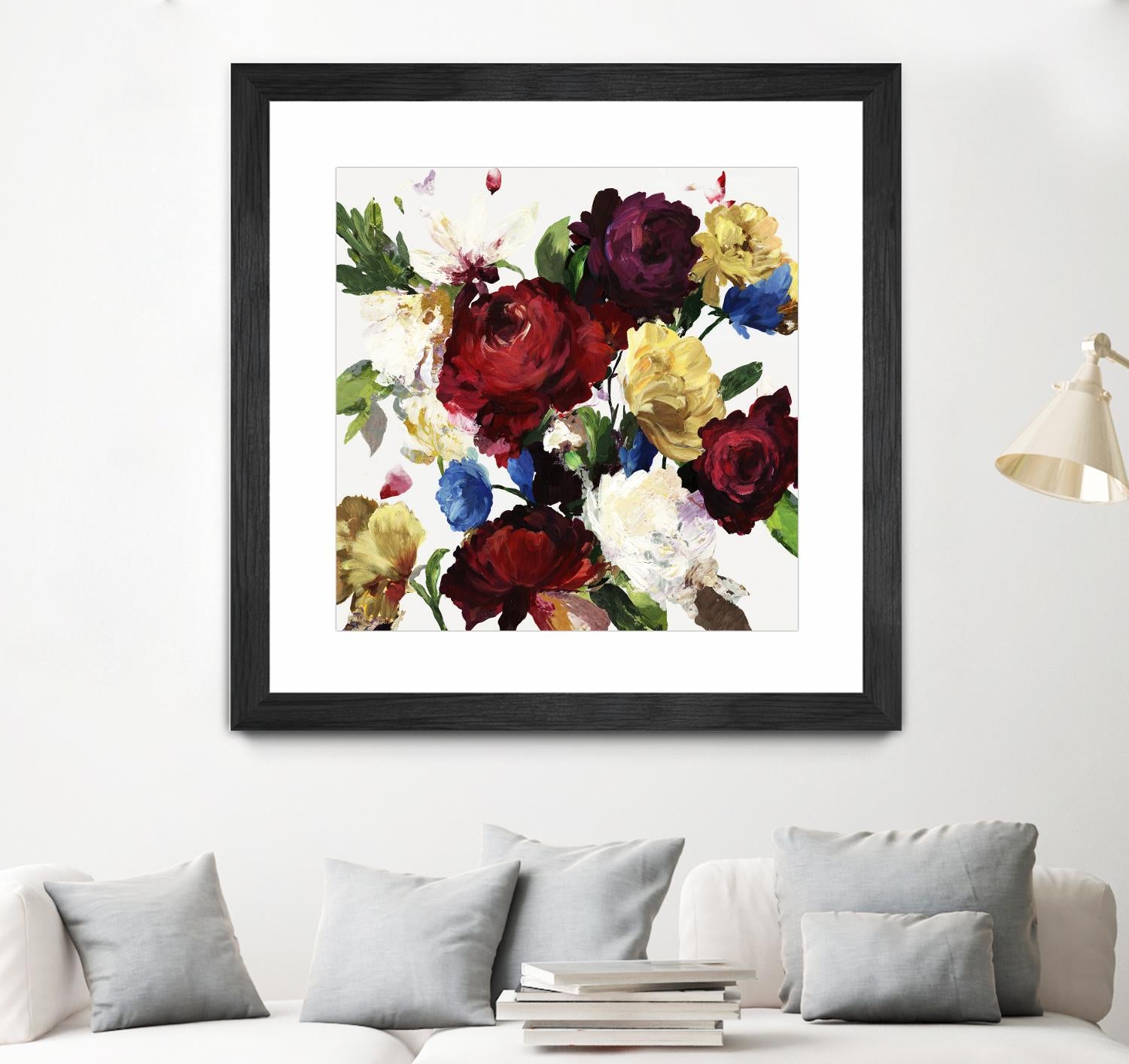 Autumn Floral by Asia Jensen on GIANT ART - white floral