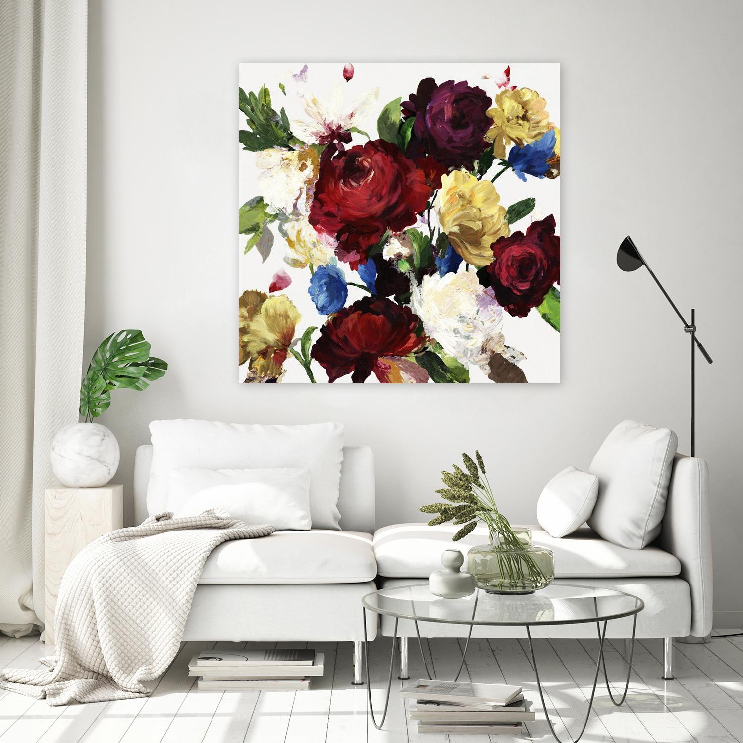 Autumn Floral by Asia Jensen on GIANT ART - white floral