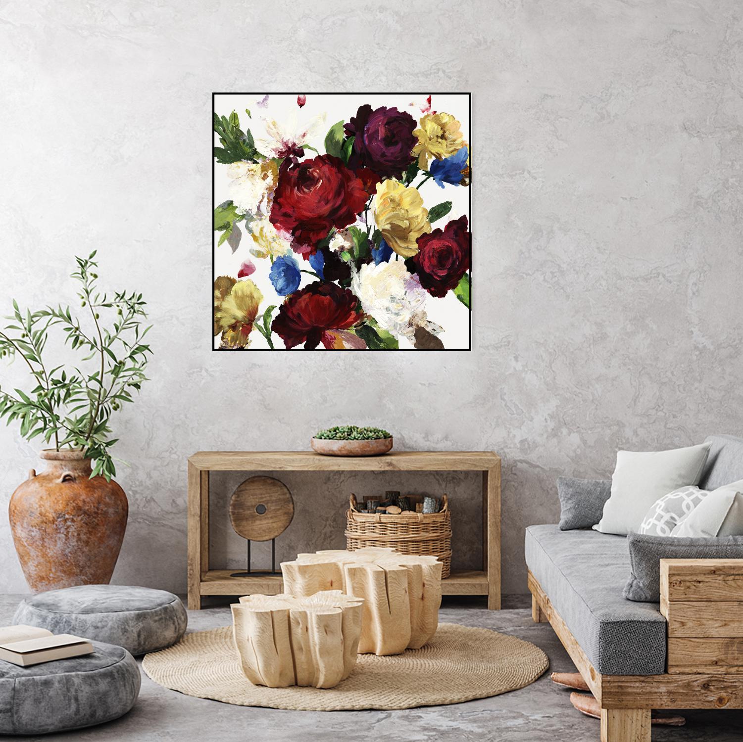 Autumn Floral by Asia Jensen on GIANT ART - white floral