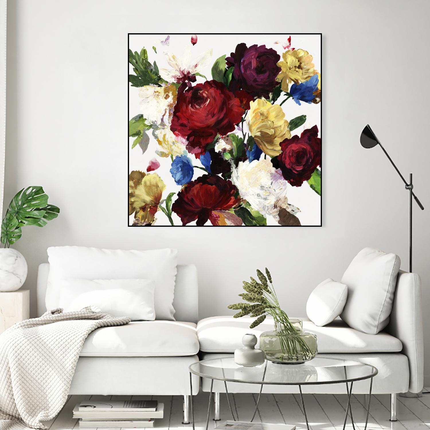 Autumn Floral by Asia Jensen on GIANT ART - white floral