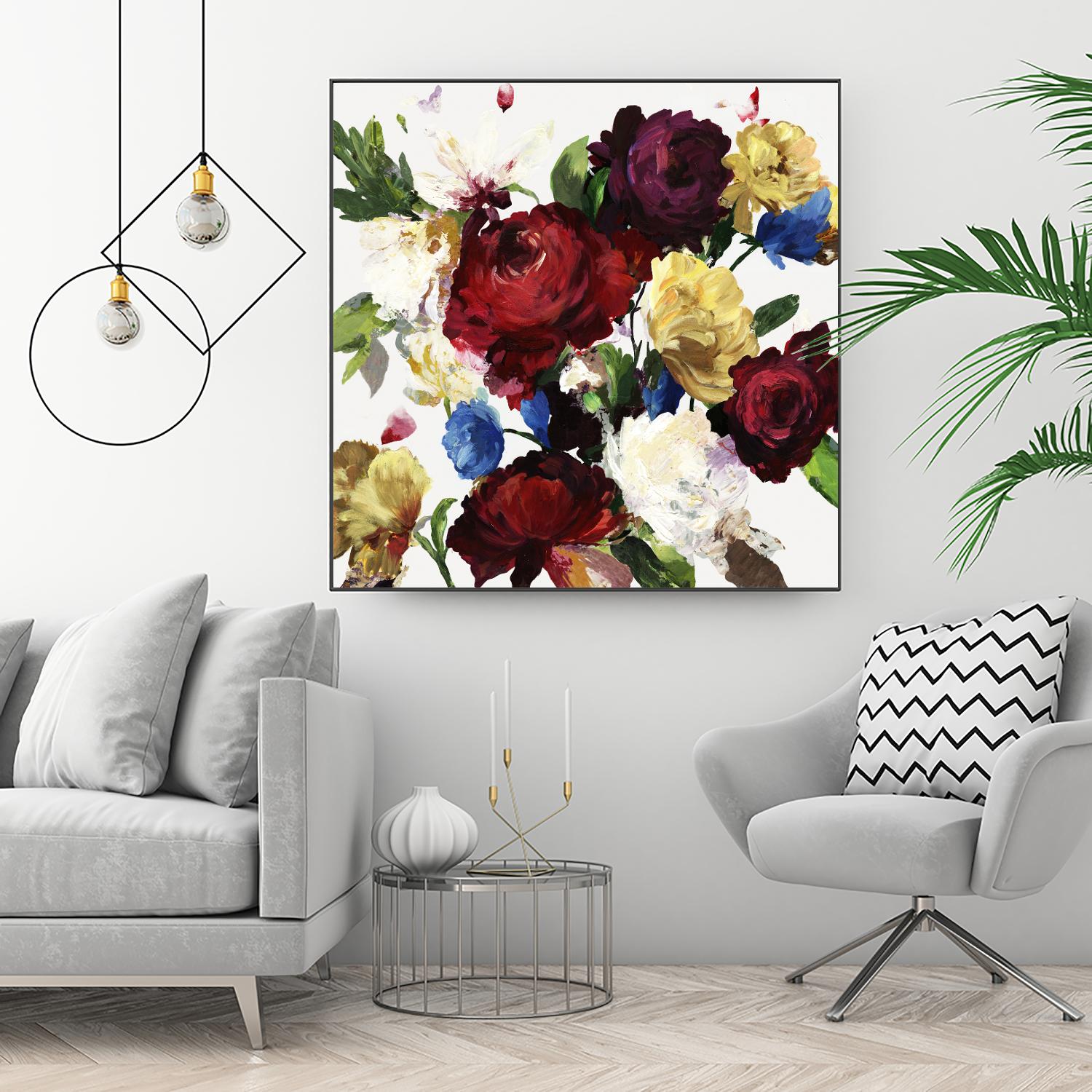 Autumn Floral by Asia Jensen on GIANT ART - white floral