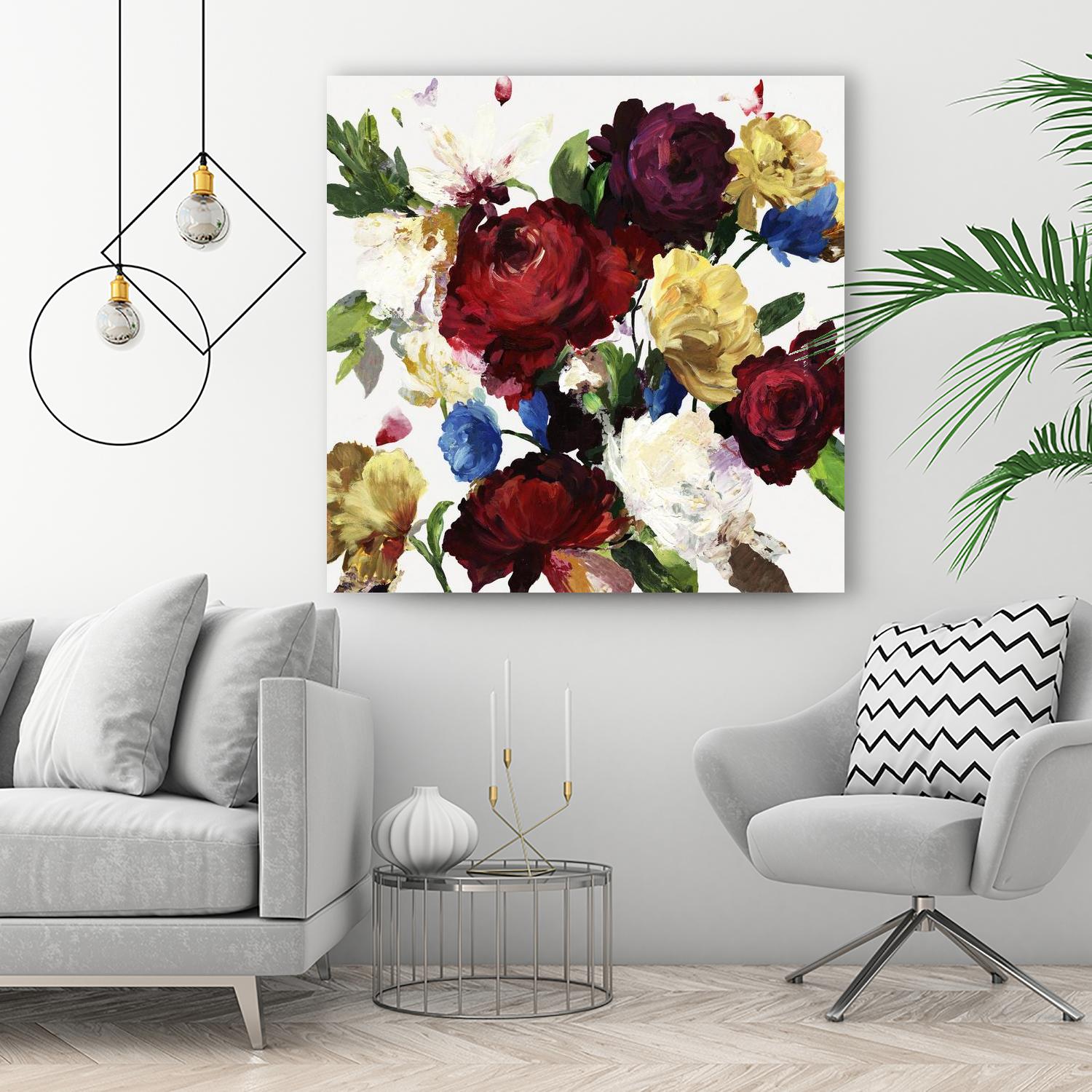 Autumn Floral by Asia Jensen on GIANT ART - white floral