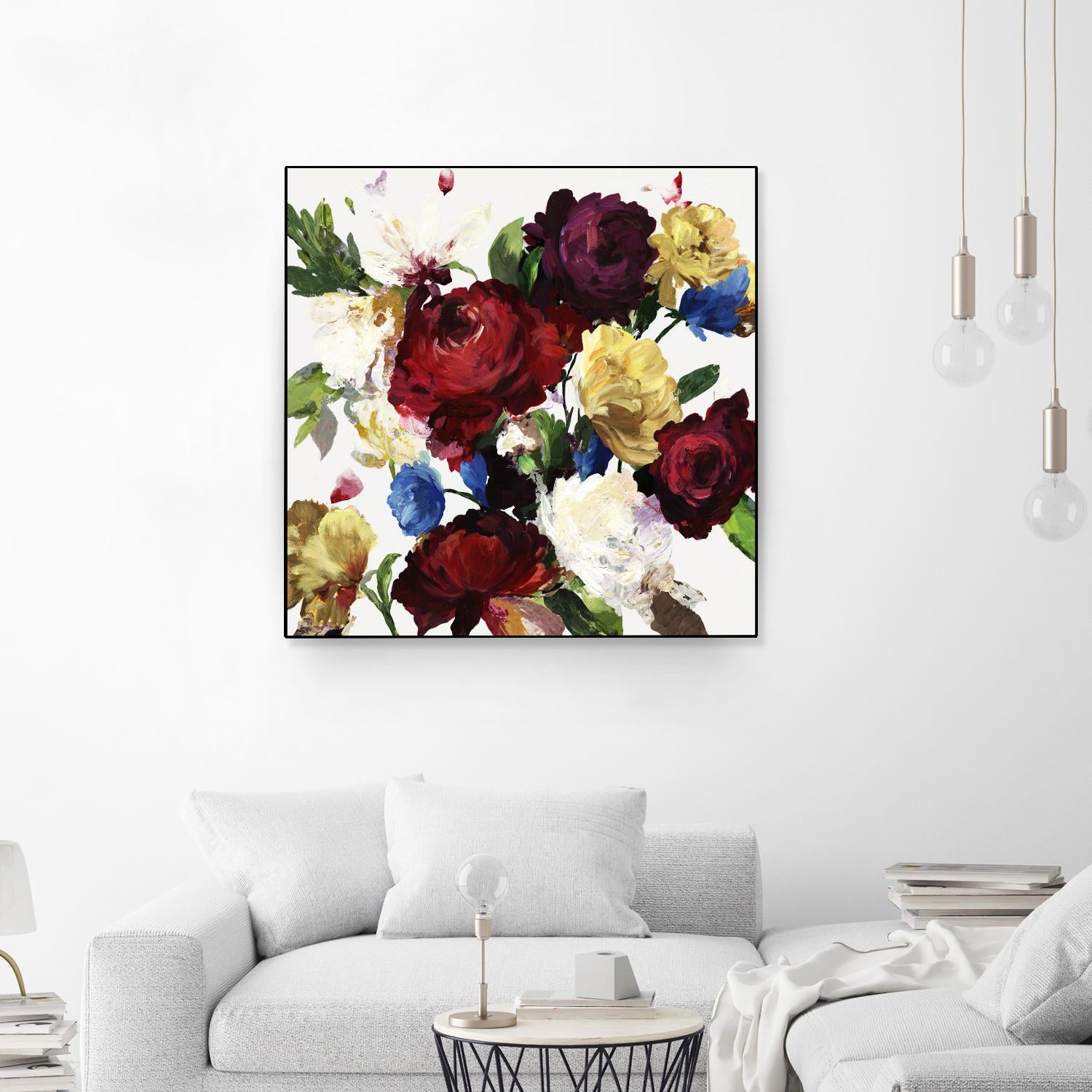Autumn Floral by Asia Jensen on GIANT ART - white floral