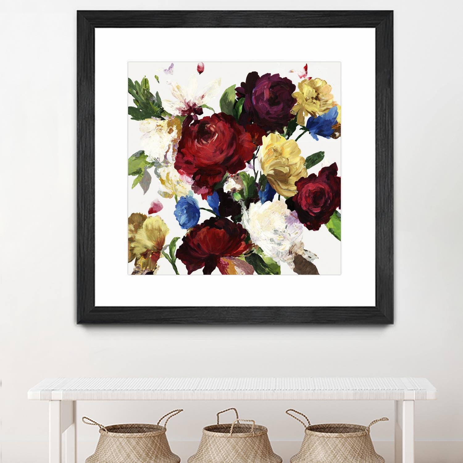 Autumn Floral by Asia Jensen on GIANT ART - white floral