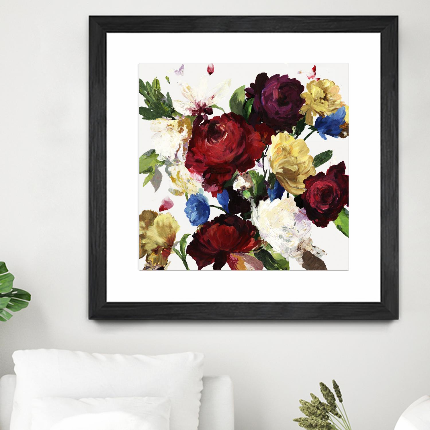 Autumn Floral by Asia Jensen on GIANT ART - white floral