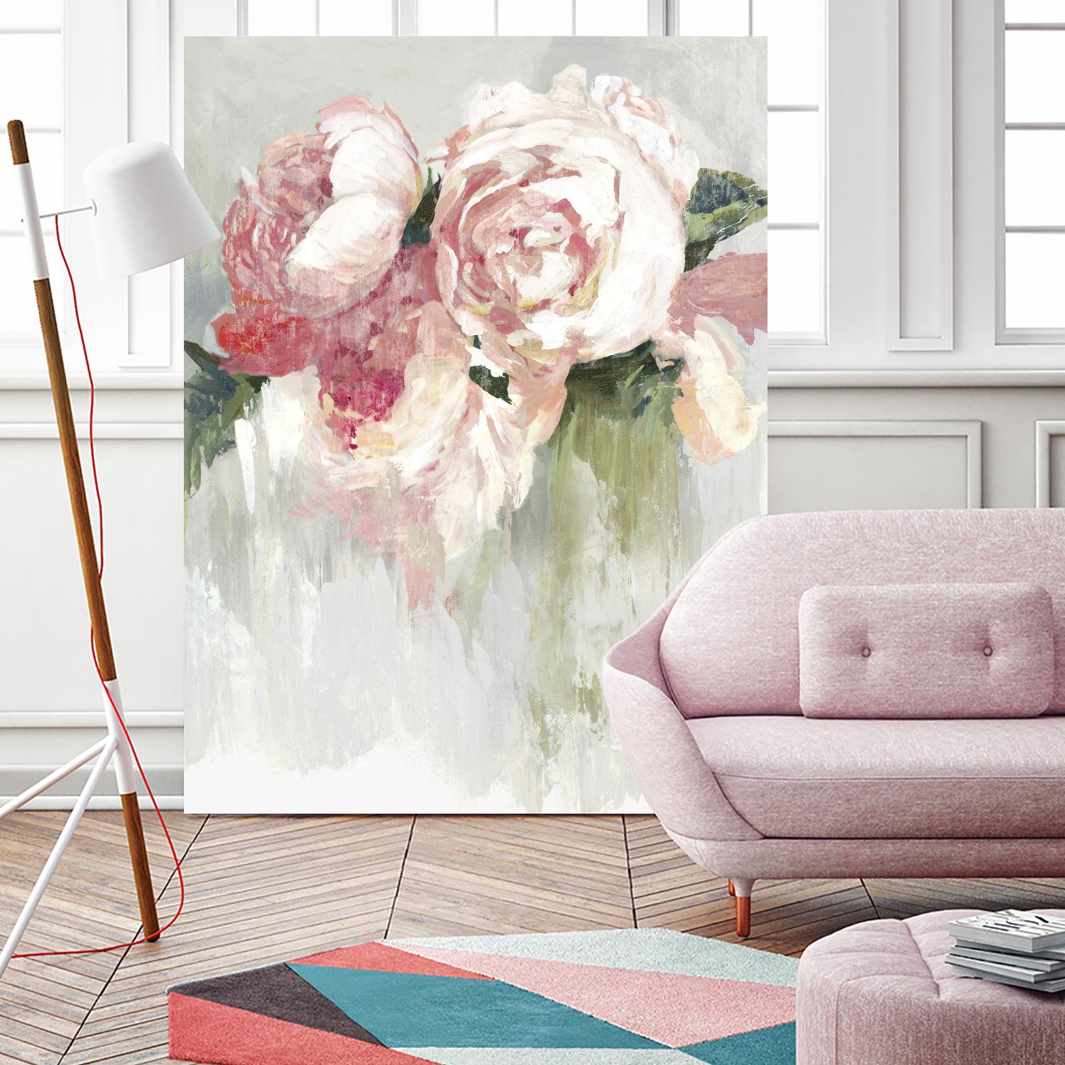 Peonies by Asia Jensen on GIANT ART - pink floral