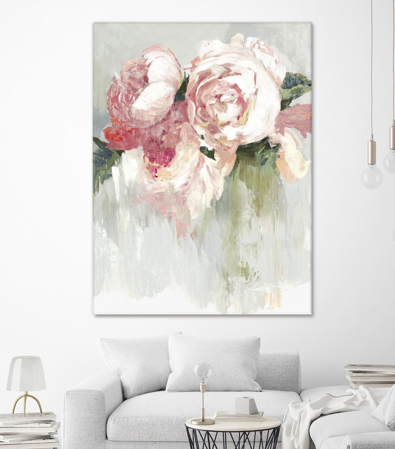 Peonies by Asia Jensen on GIANT ART - pink floral