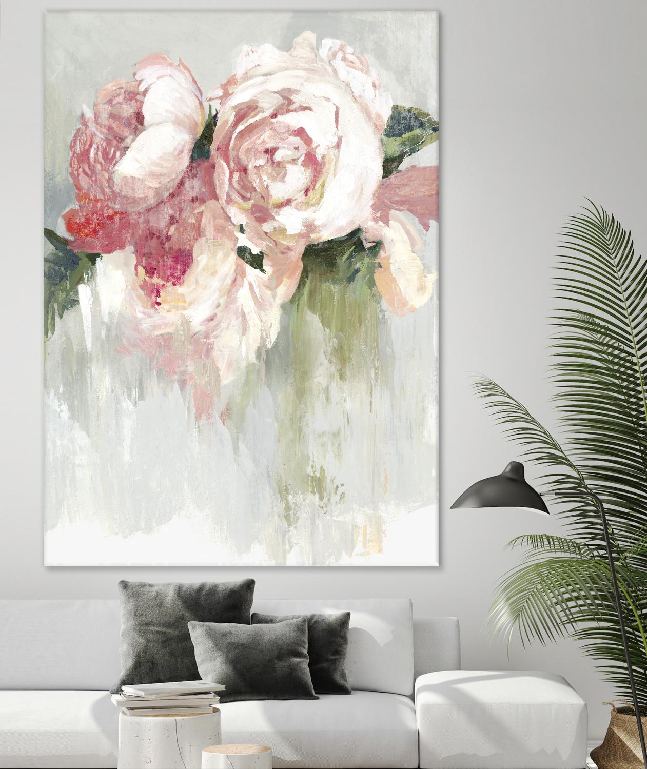 Peonies by Asia Jensen on GIANT ART - pink floral