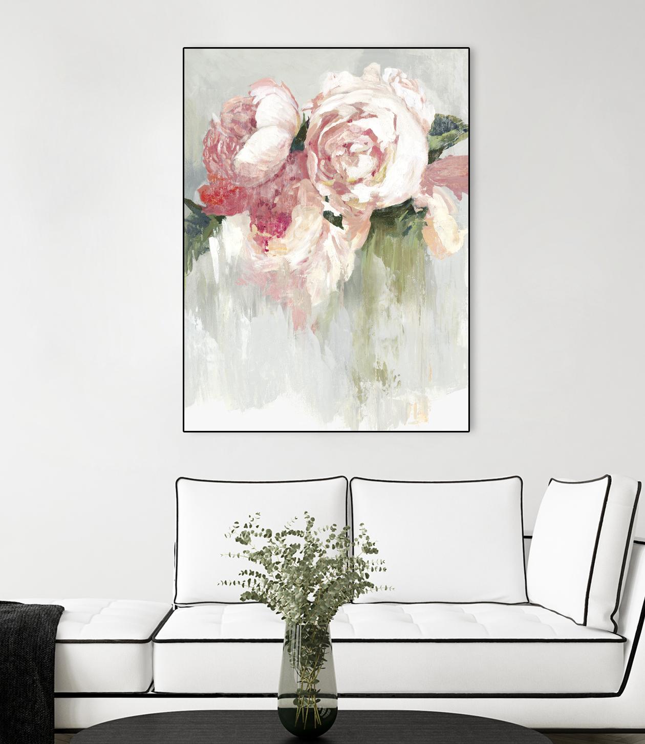 Peonies by Asia Jensen on GIANT ART - pink floral