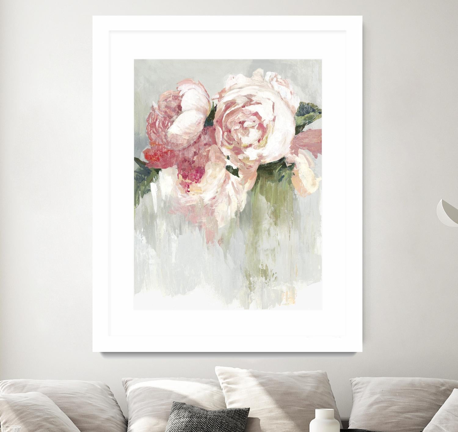 Peonies by Asia Jensen on GIANT ART - pink floral