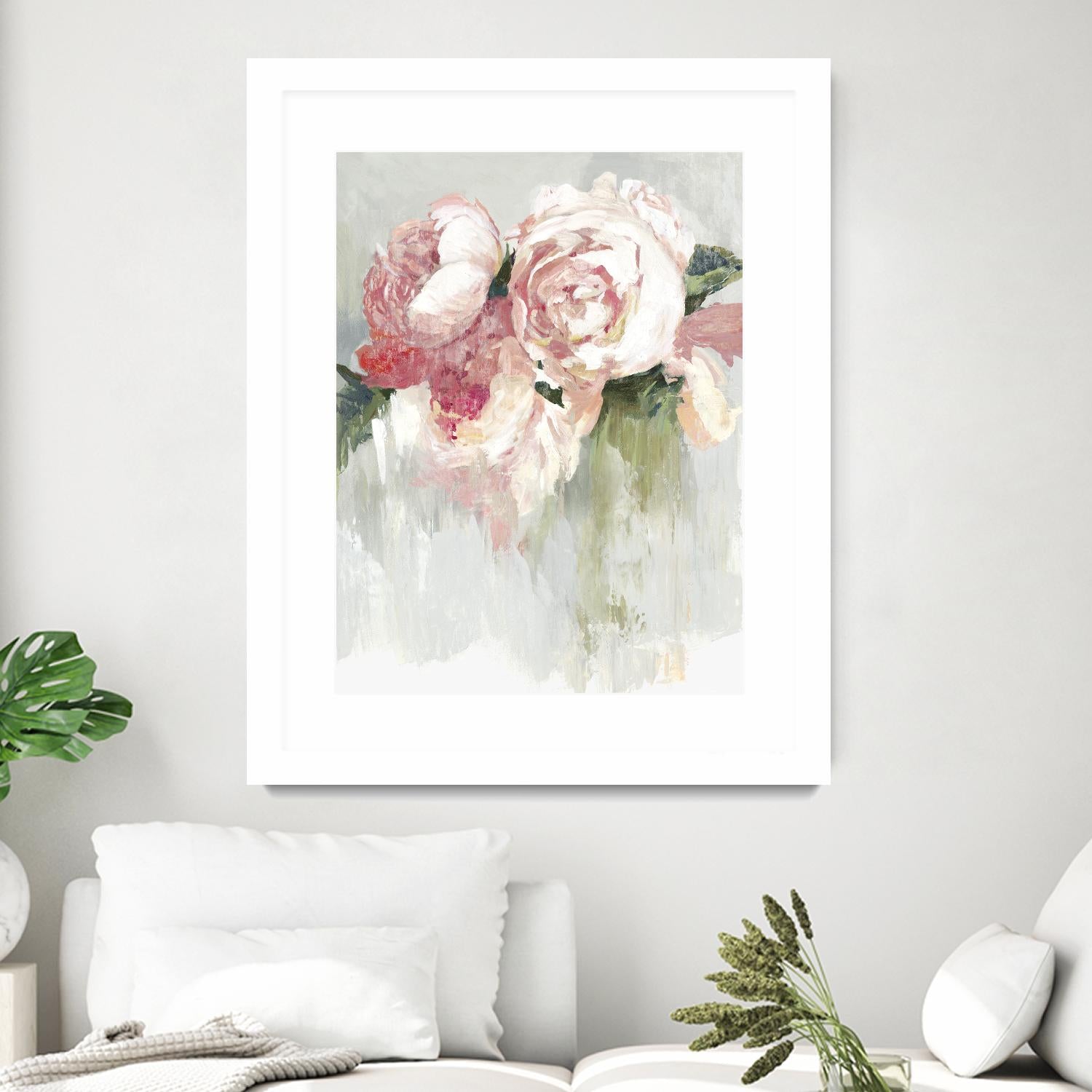 Peonies by Asia Jensen on GIANT ART - pink floral