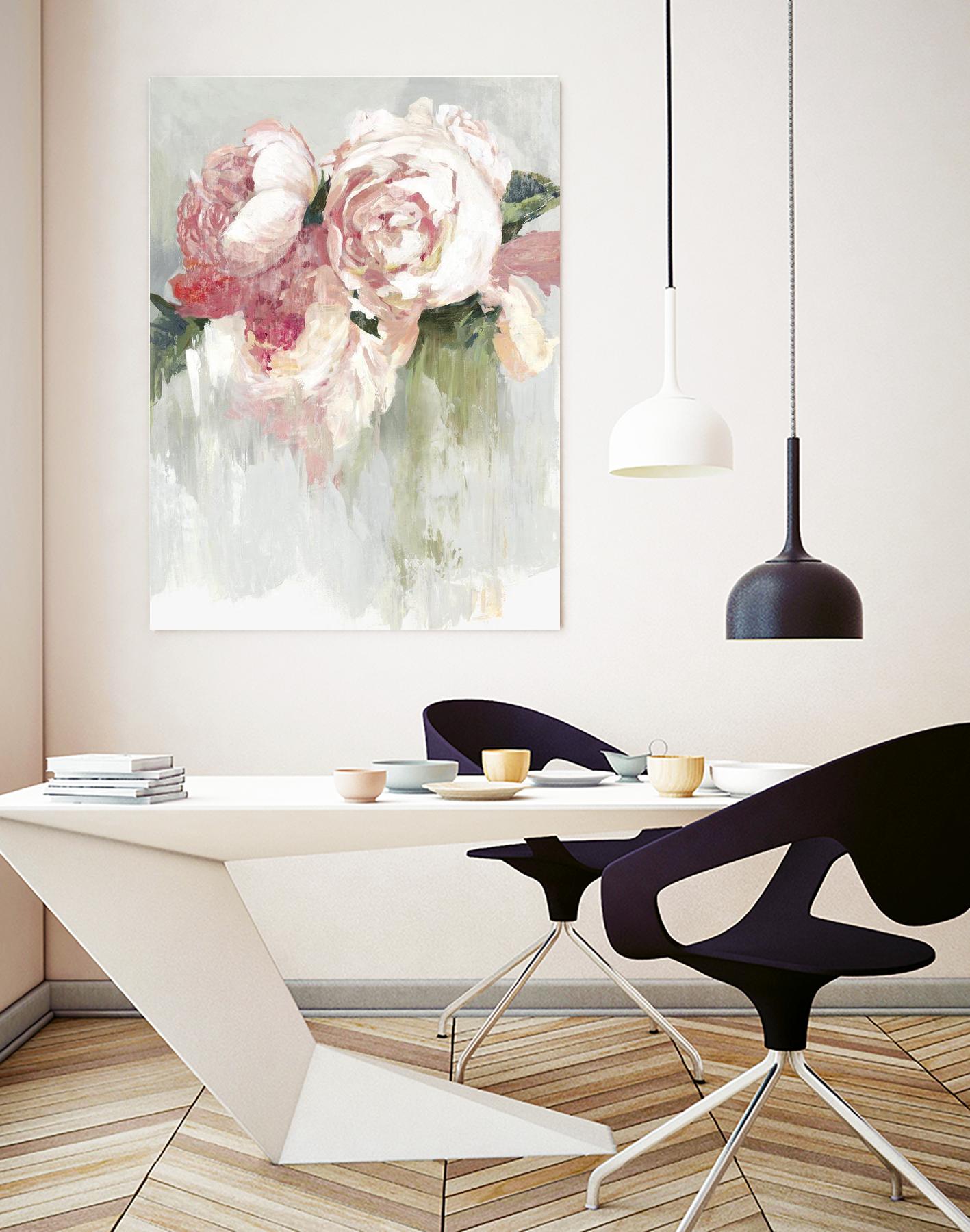 Peonies by Asia Jensen on GIANT ART - pink floral