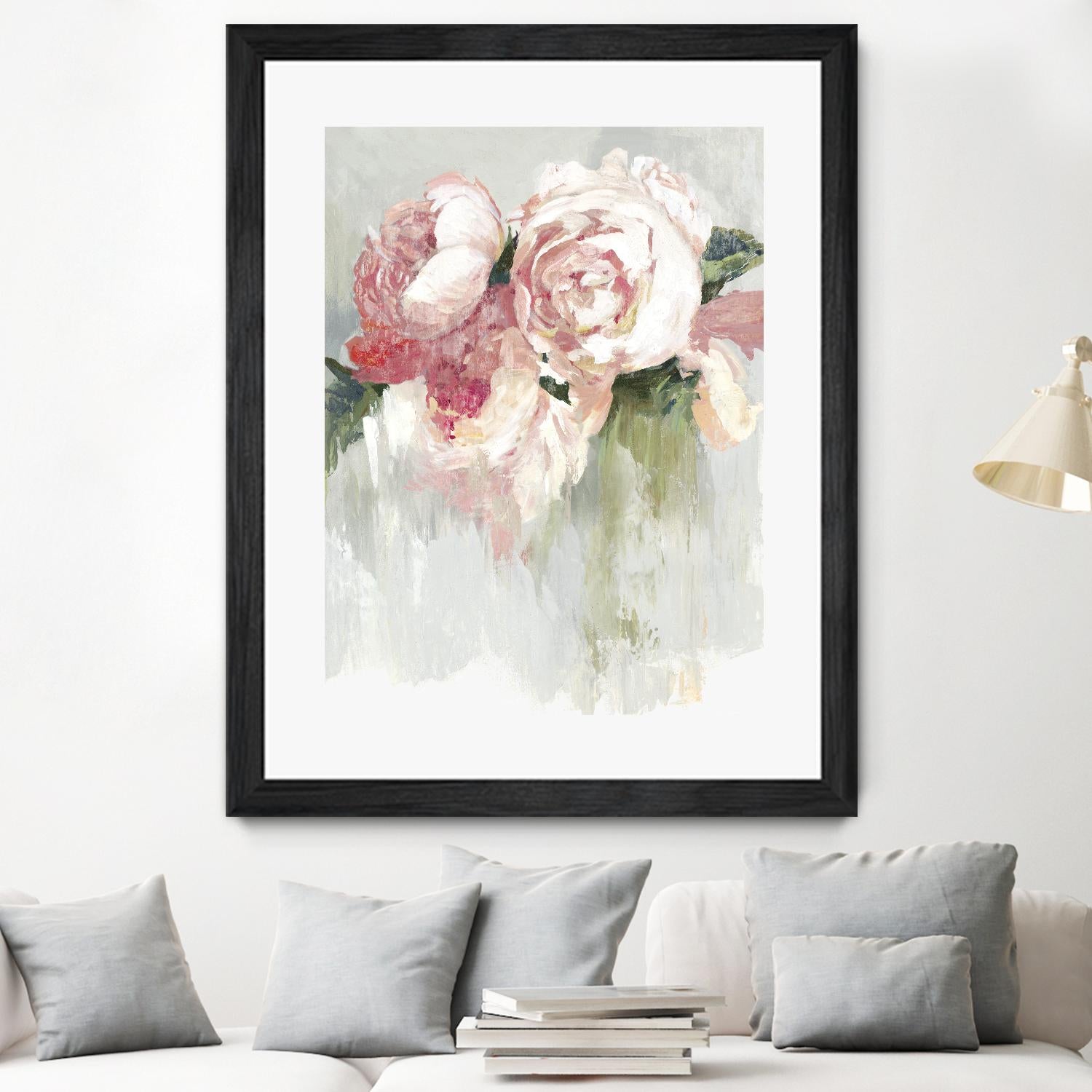 Peonies by Asia Jensen on GIANT ART - pink floral