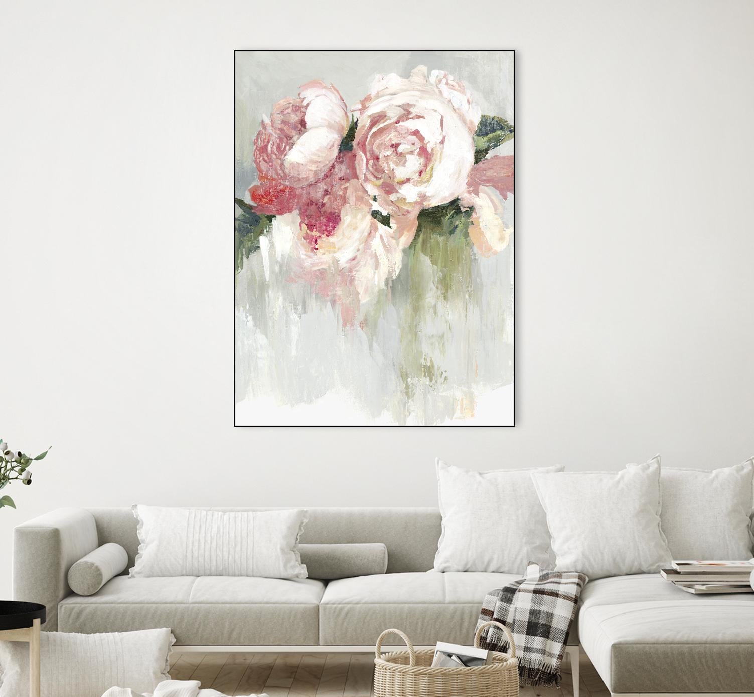 Peonies by Asia Jensen on GIANT ART - pink floral
