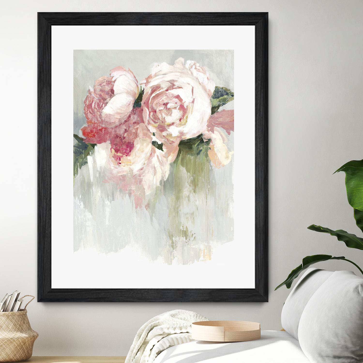 Peonies by Asia Jensen on GIANT ART - pink floral