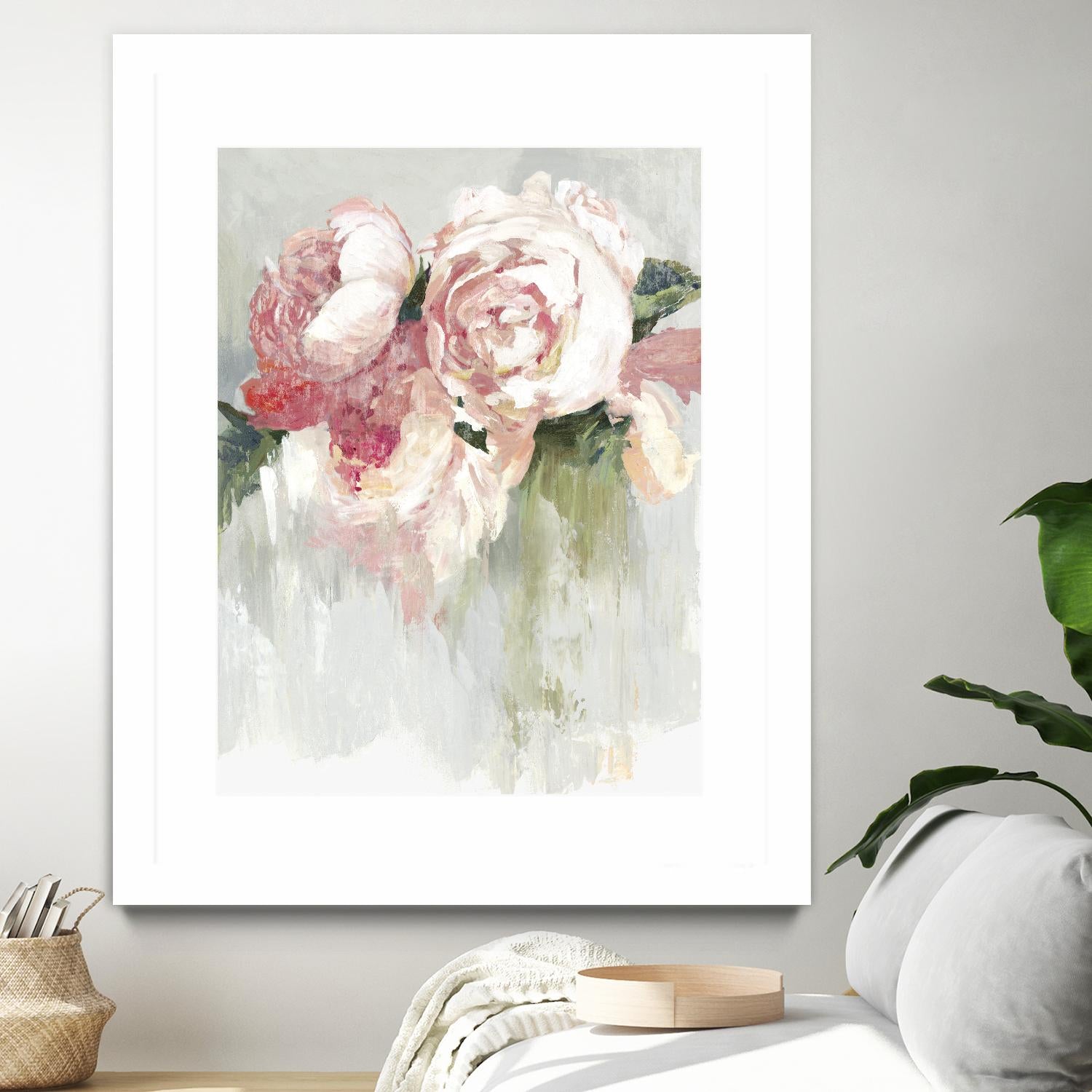 Peonies by Asia Jensen on GIANT ART - pink floral