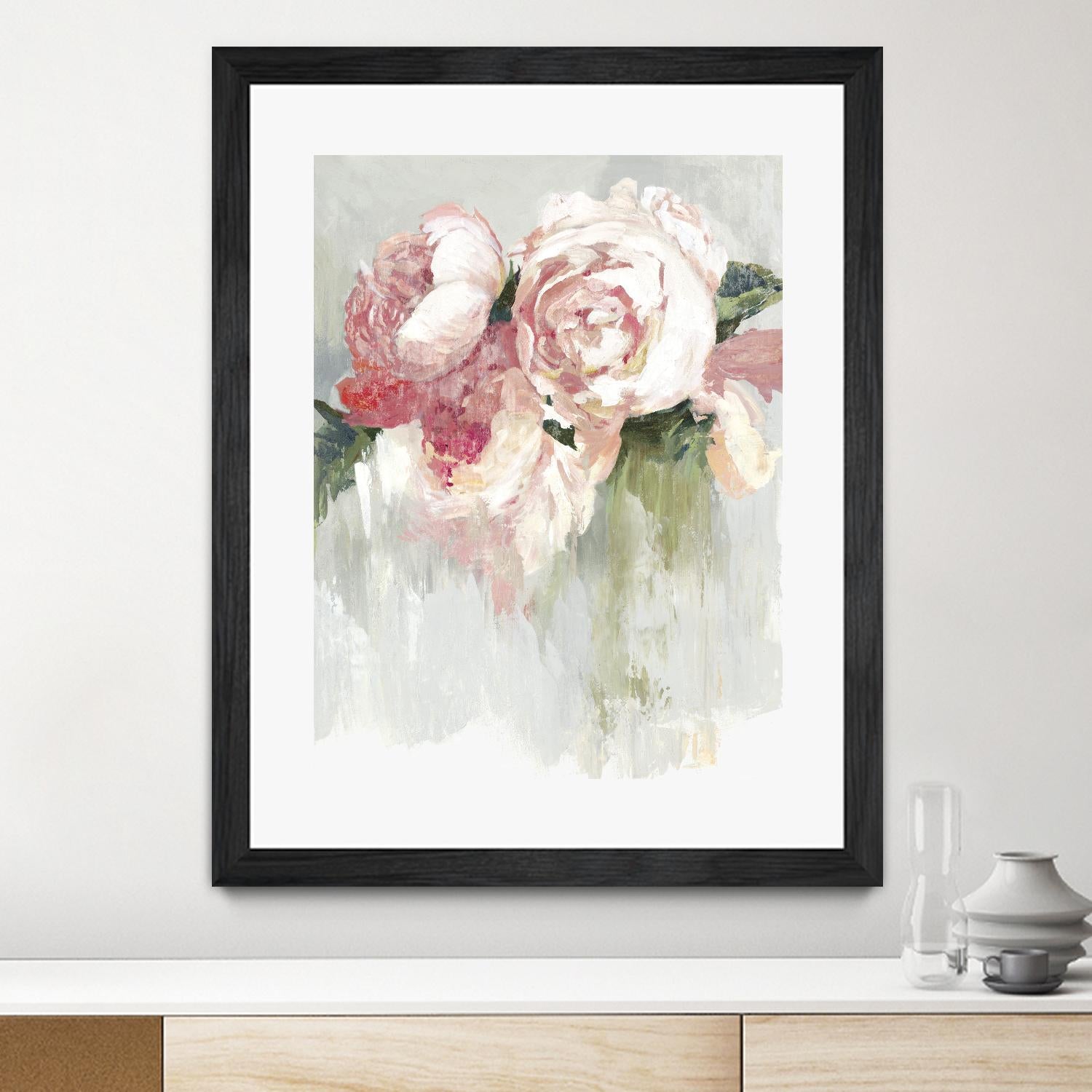 Peonies by Asia Jensen on GIANT ART - pink floral