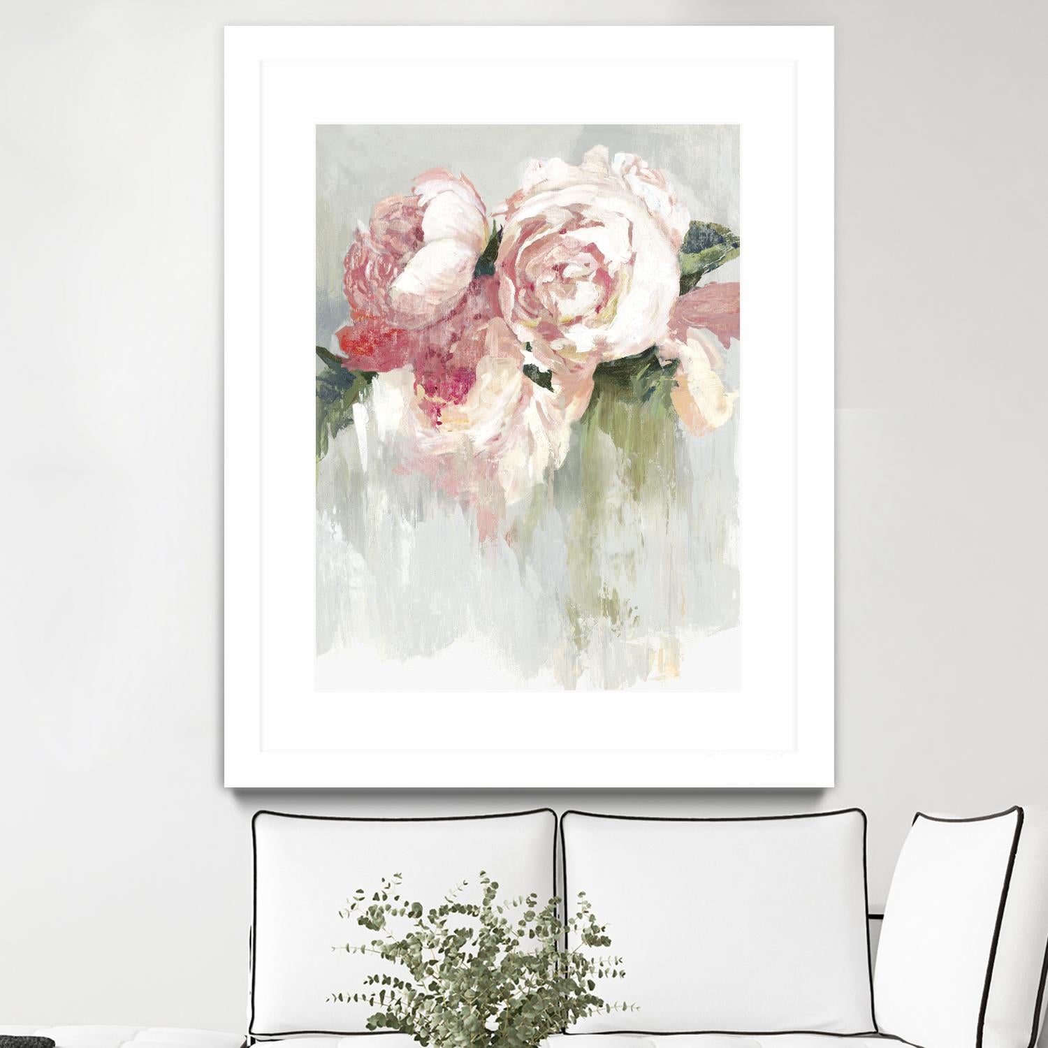 Peonies by Asia Jensen on GIANT ART - pink floral