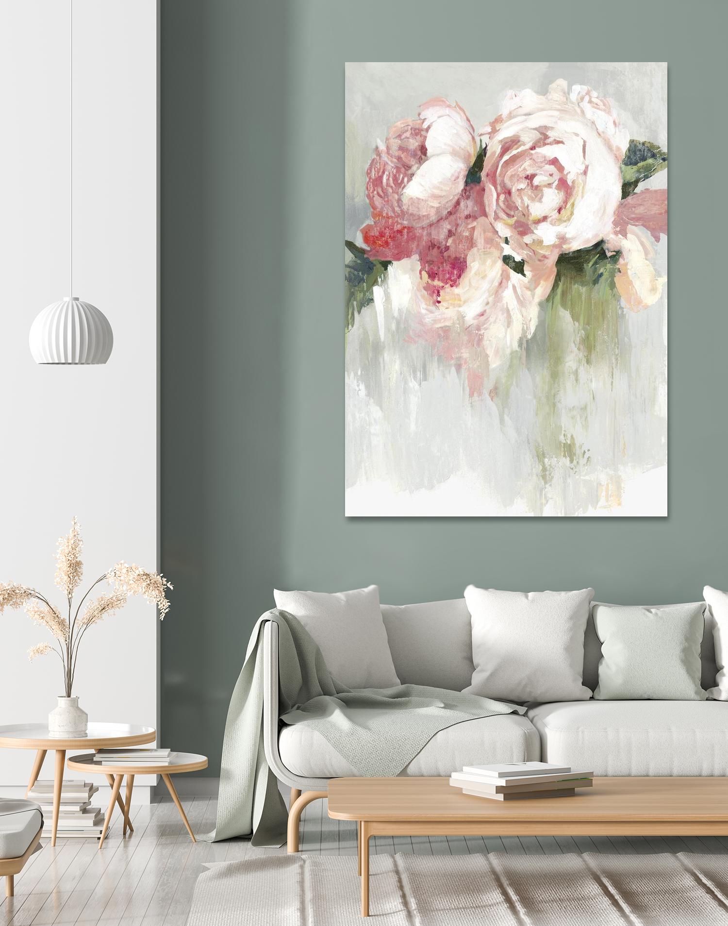 Peonies by Asia Jensen on GIANT ART - pink floral