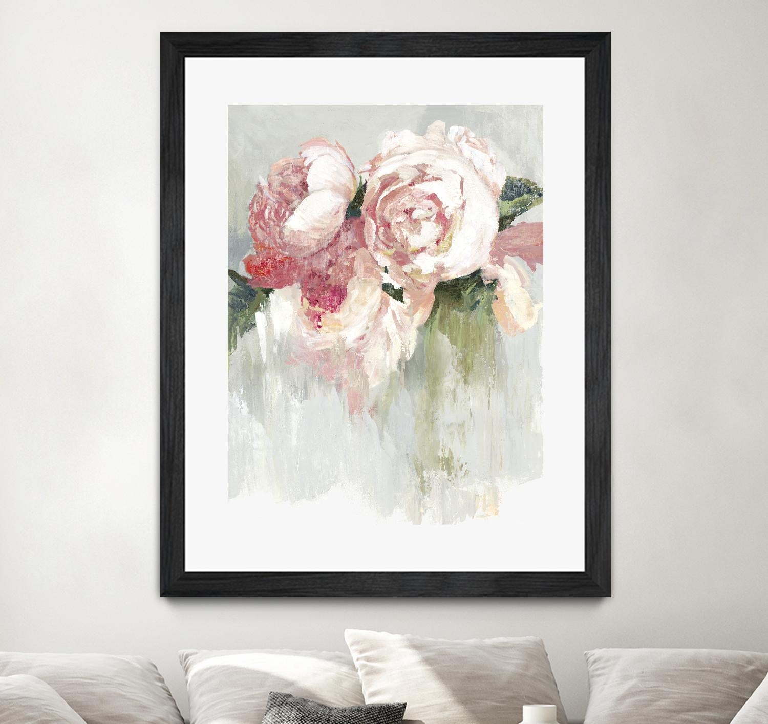 Peonies by Asia Jensen on GIANT ART - pink floral