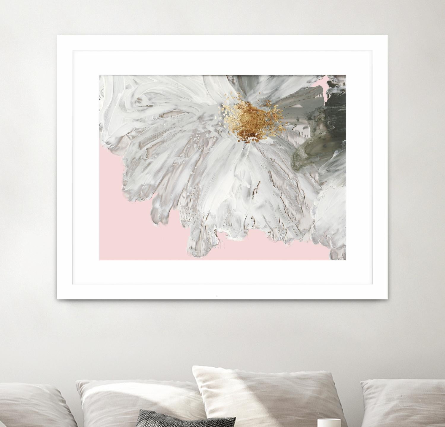White Peony by Asia Jensen on GIANT ART - white floral