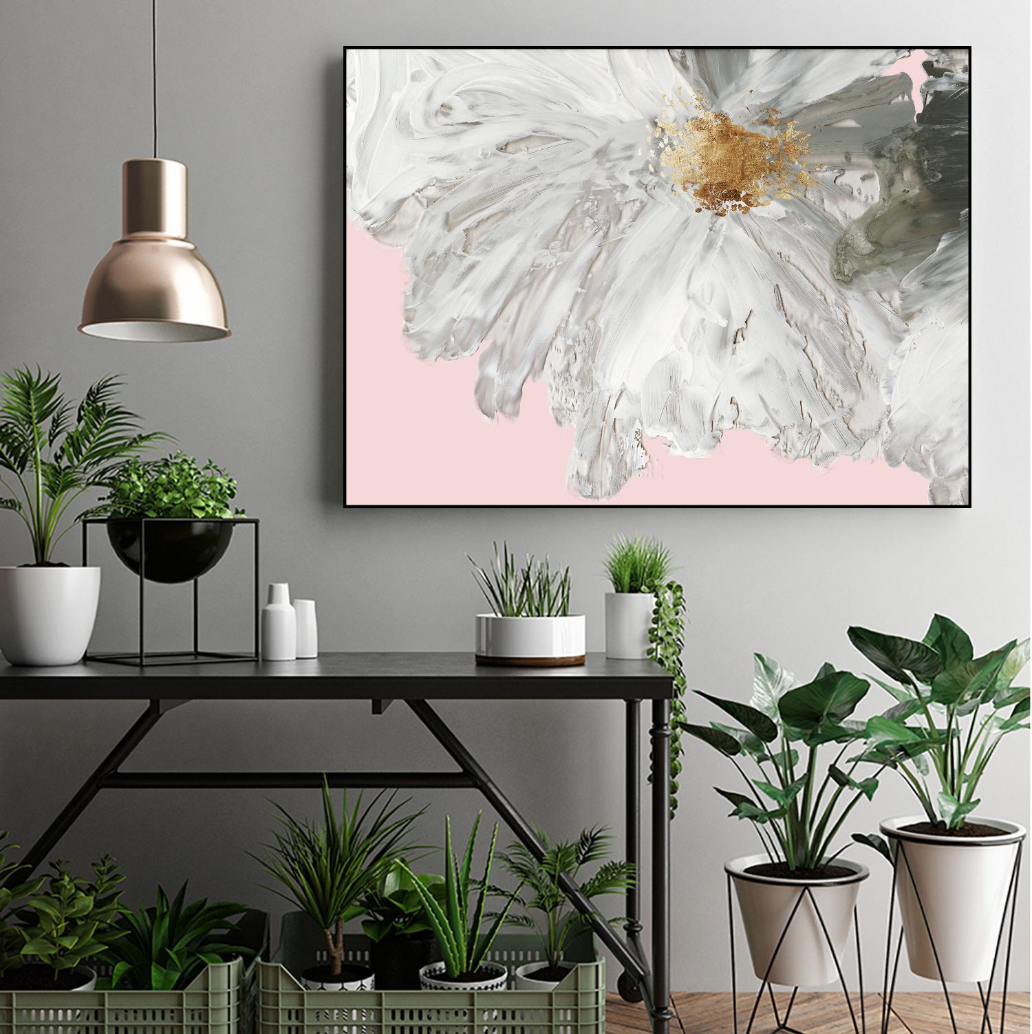 White Peony by Asia Jensen on GIANT ART - white floral