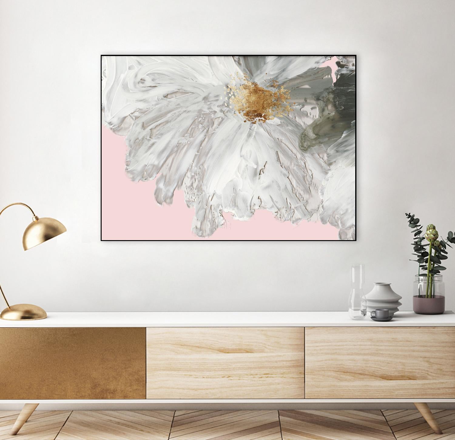 White Peony by Asia Jensen on GIANT ART - white floral