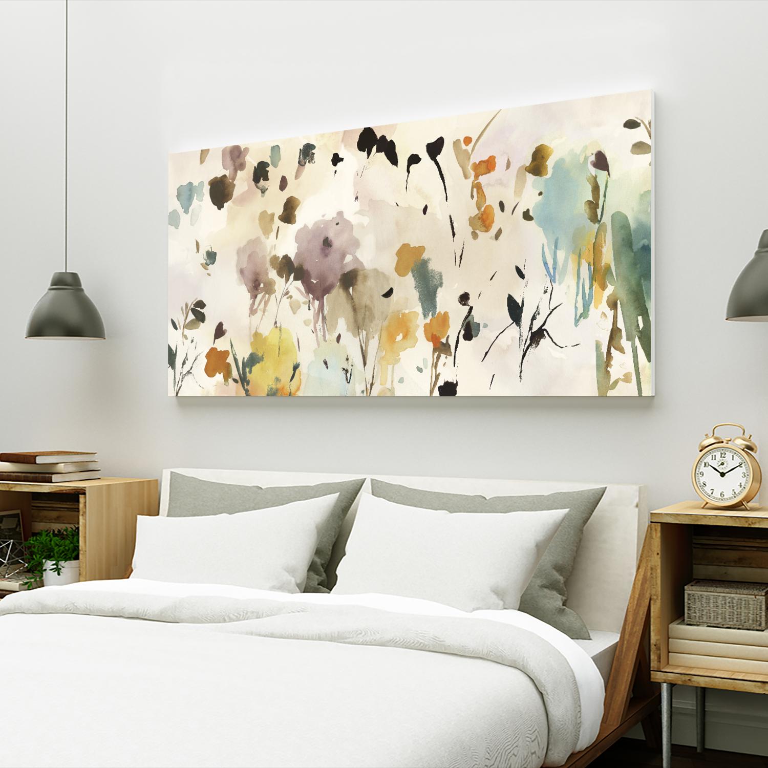 Shaping Up by Asia Jensen on GIANT ART - orange botany