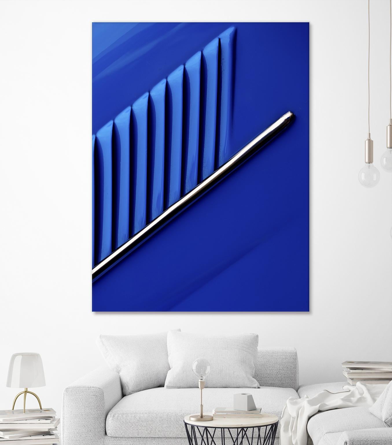 Louvers by Joe Gemignani on GIANT ART - silver vehicle