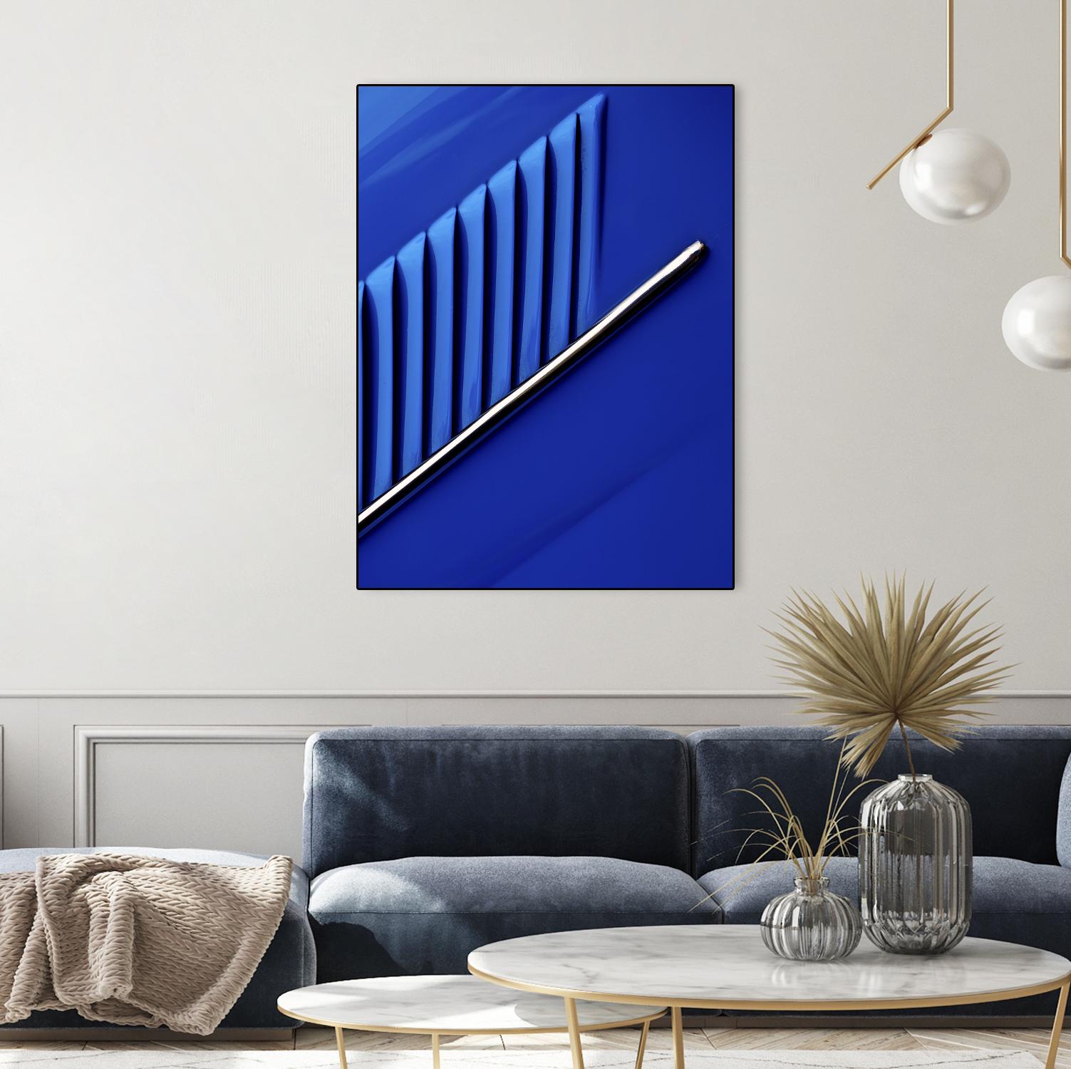 Louvers by Joe Gemignani on GIANT ART - silver vehicle