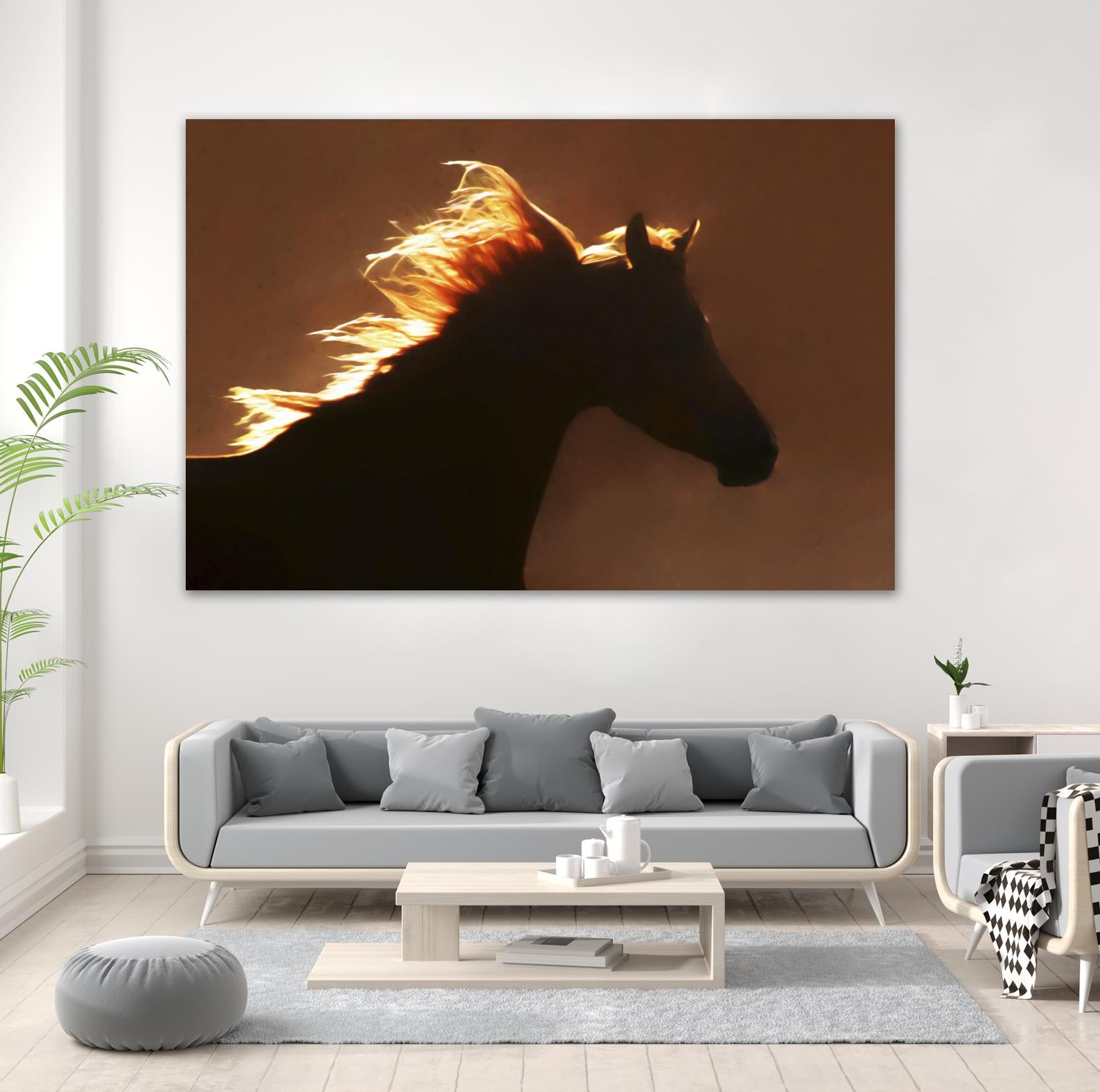 Golden Angel by Kari Brooks on GIANT ART - orange animals