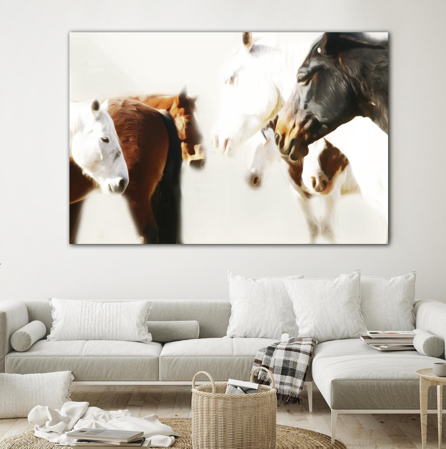 The Herd by Kari Brooks on GIANT ART - brown animals