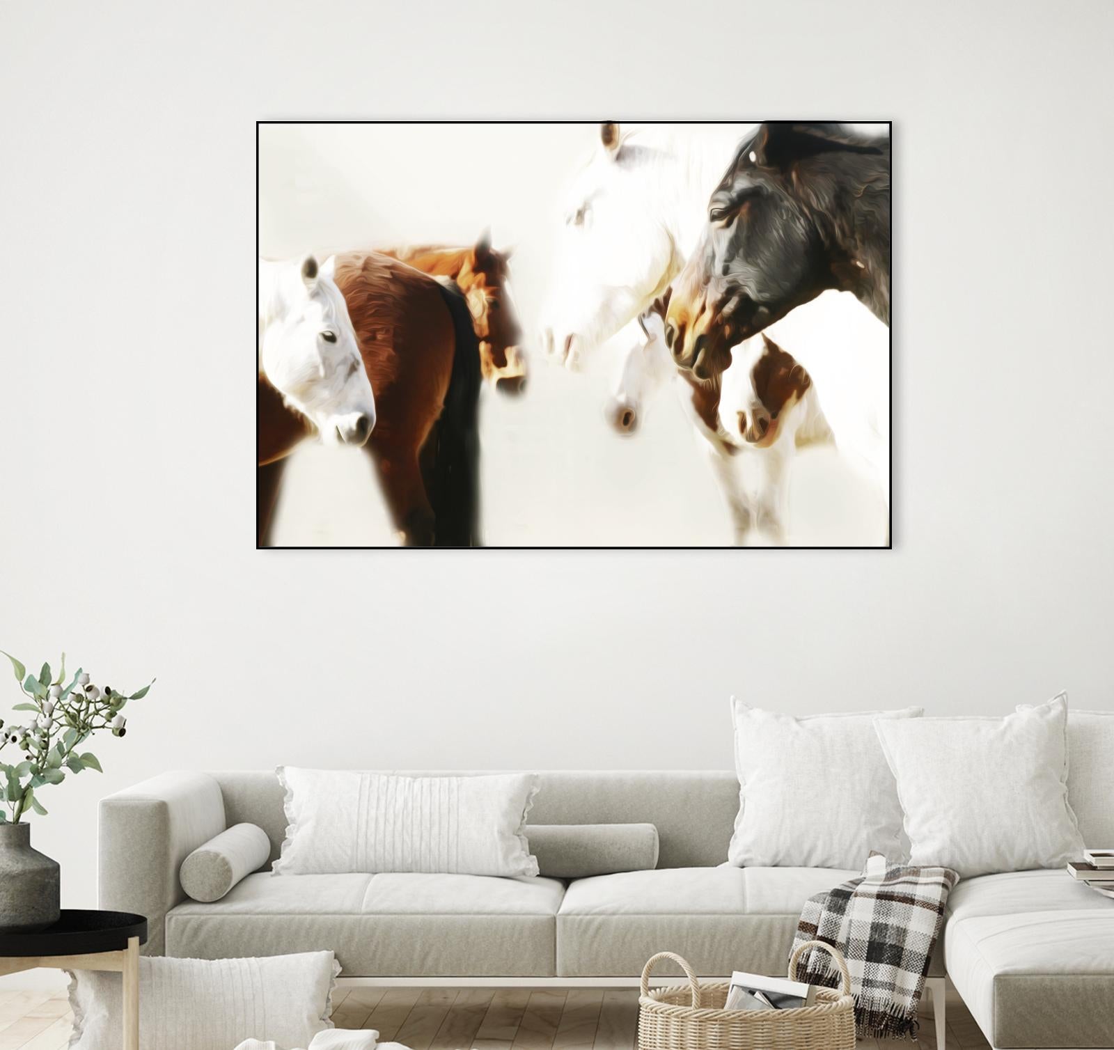 The Herd by Kari Brooks on GIANT ART - brown animals