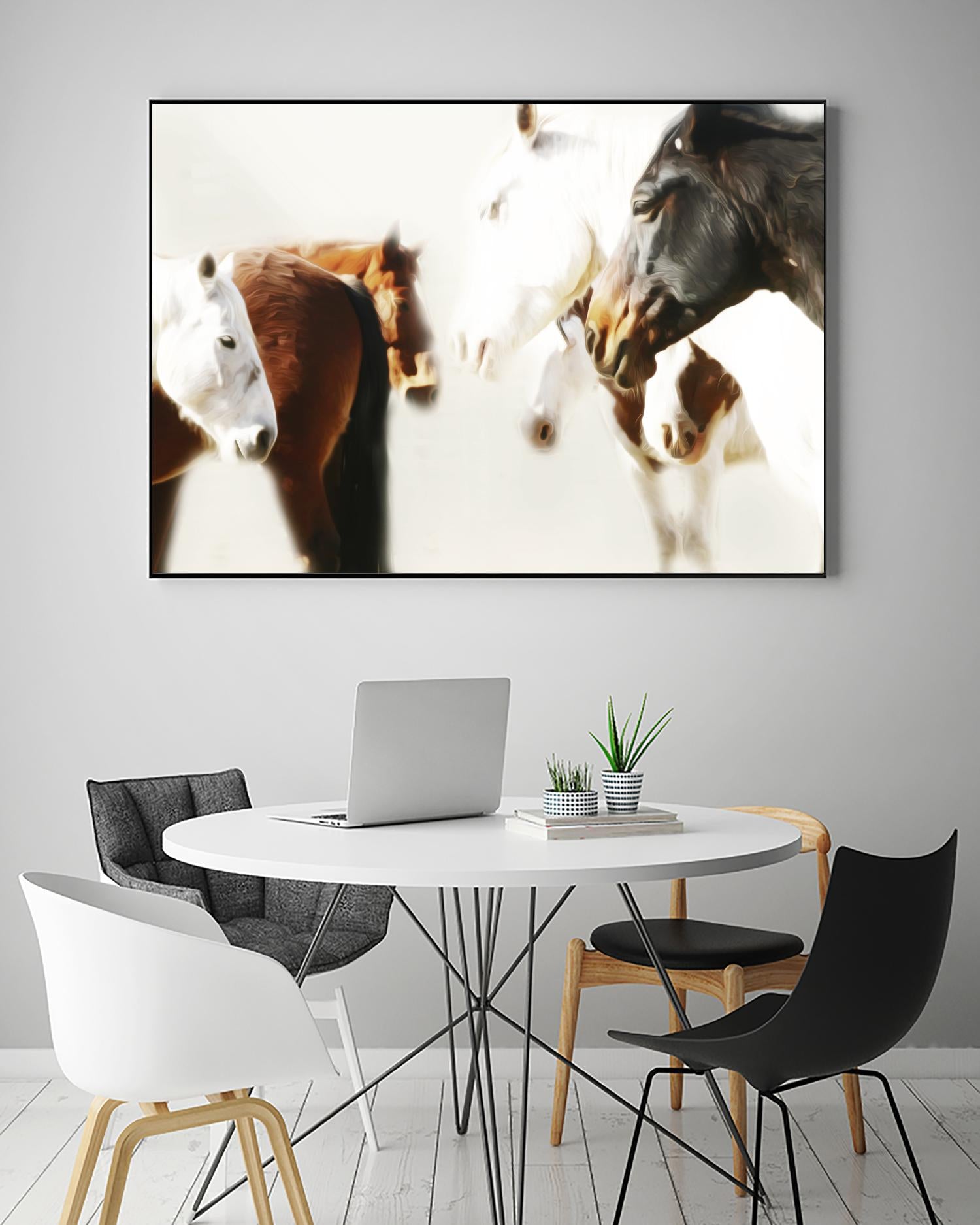 The Herd by Kari Brooks on GIANT ART - brown animals