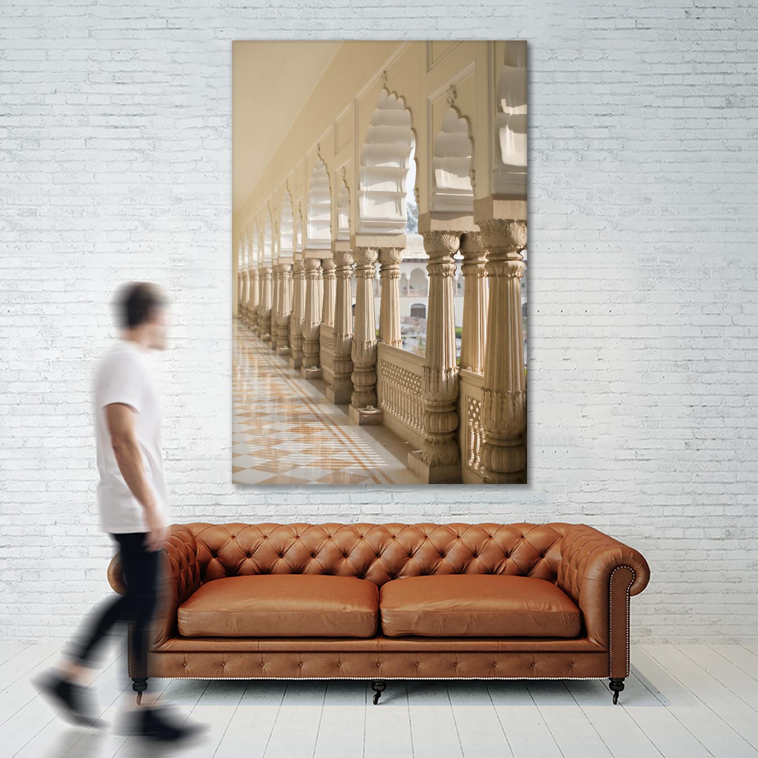 Trough the Chakras I by Karyn Millet on GIANT ART - white antique