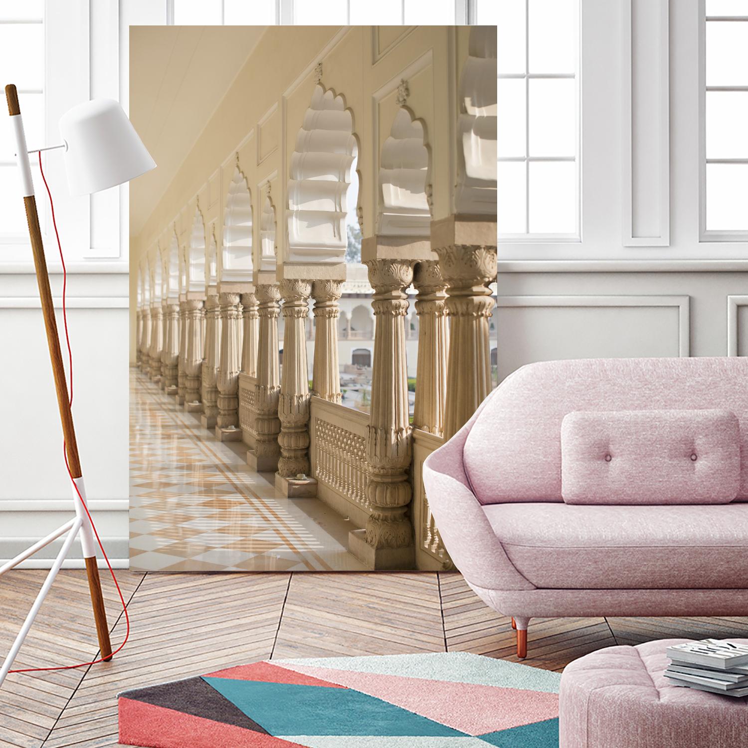 Trough the Chakras I by Karyn Millet on GIANT ART - white antique