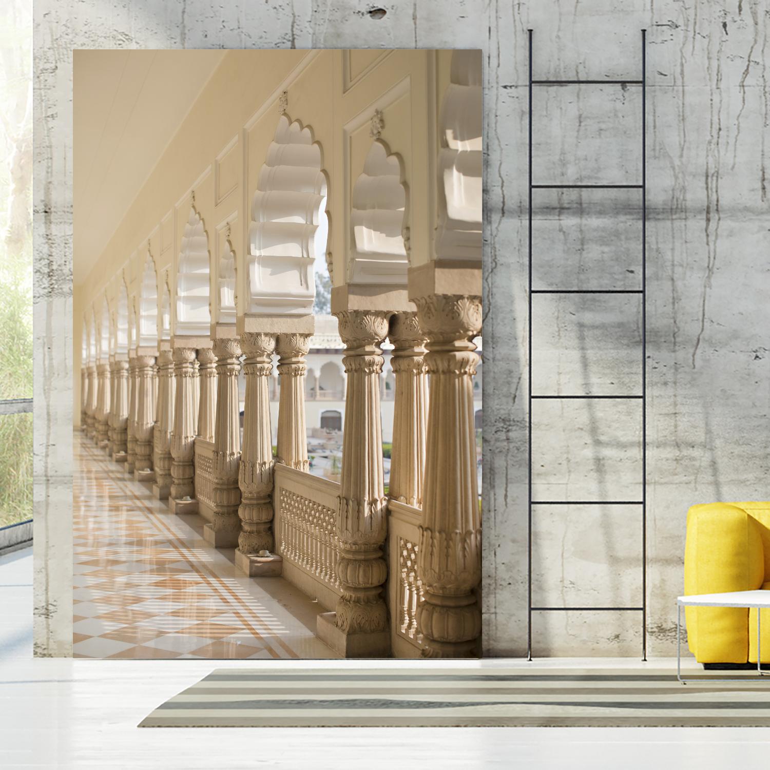 Trough the Chakras I by Karyn Millet on GIANT ART - white antique